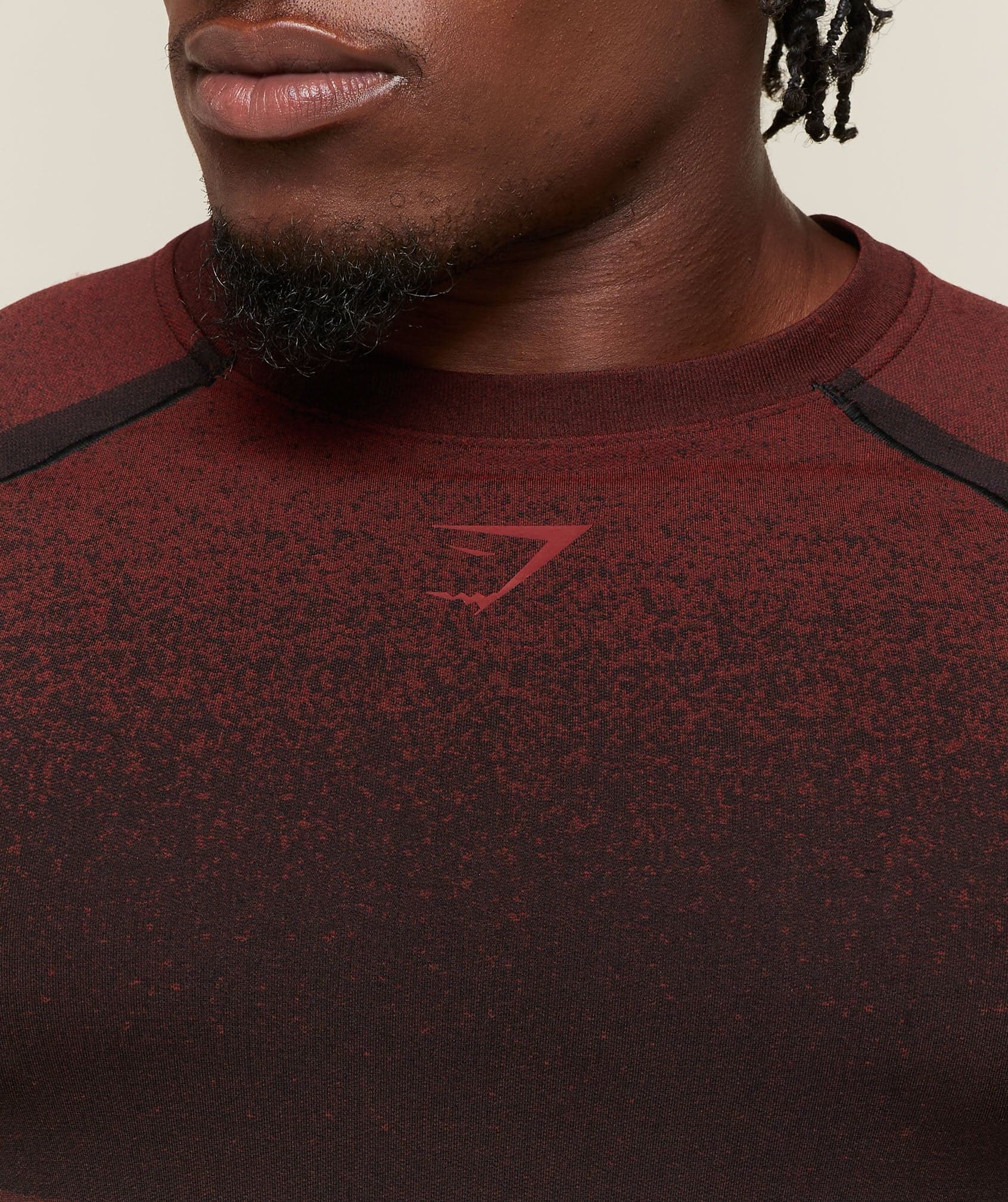 Gymshark Shadow Seamless T Shirt Red